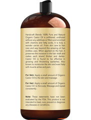 Castor oil nourishing hair