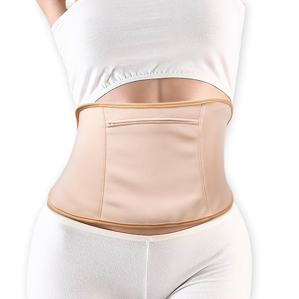 Back pad made of organic cotton blend for castor oil pack