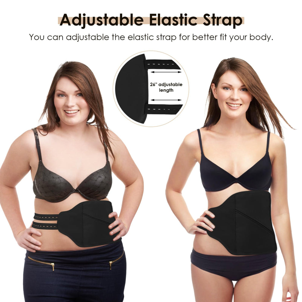 Castor oil pack chest wrap component 2 from the kit