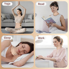 Complete Castor Oil Pack Wrap Set components arranged together