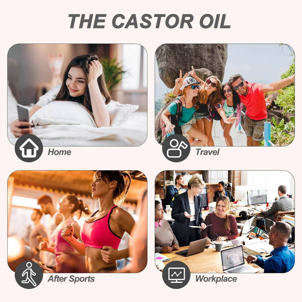 Washable and durable reusable Castor Oil Pack Wrap
