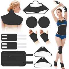 Main image of Castor Oil Pack Wrap Kit in black