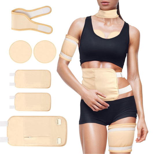 Castor oil pack wrap for stomach (Allcucut)