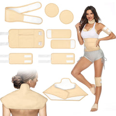 Stomach castor oil pack wrap