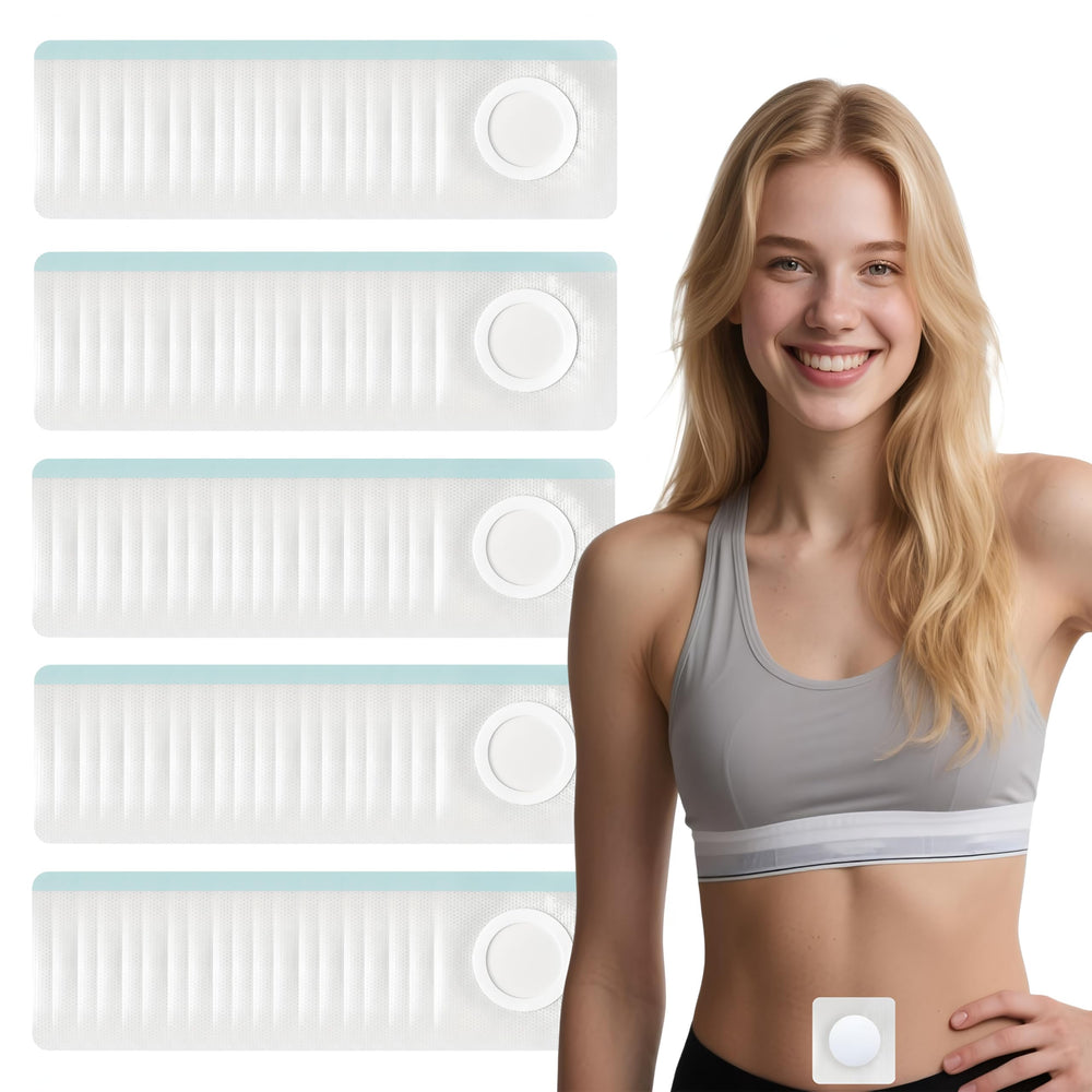 Boxed Castor Oil Patches 100-pack for belly button use