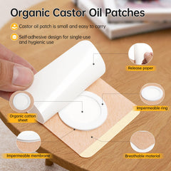 Hypoallergenic adhesive backing on the patch