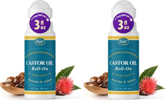 Baar Products Castor Oil Roll-On 3 oz bottle with packaging