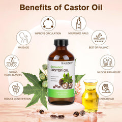 Castor oil pack for neck, back, waist and limbs