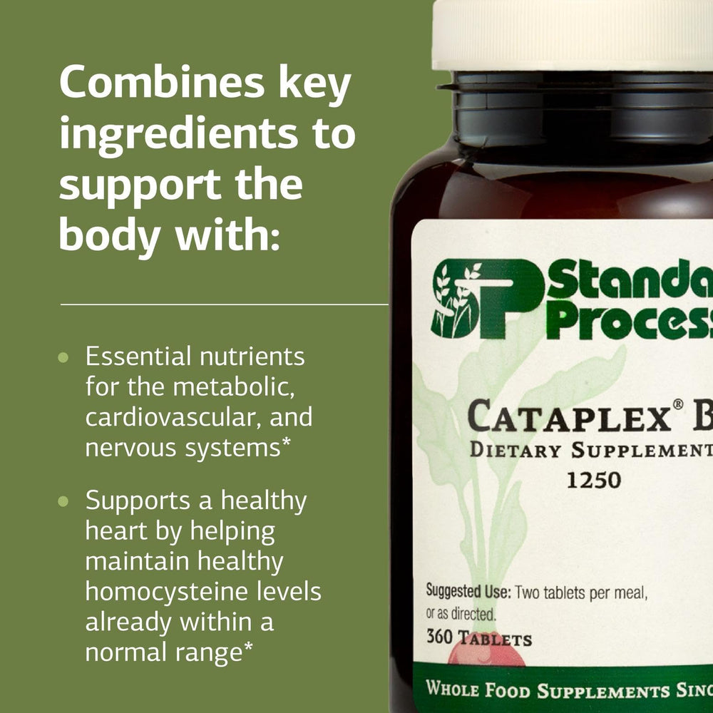 Illustration showing heart health support from Cataplex B