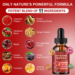 Close-up of beet root and herbal ingredients