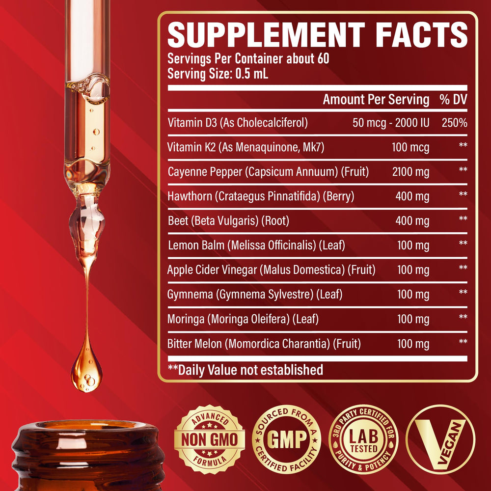 Dosage instruction showing 0.5 ml daily