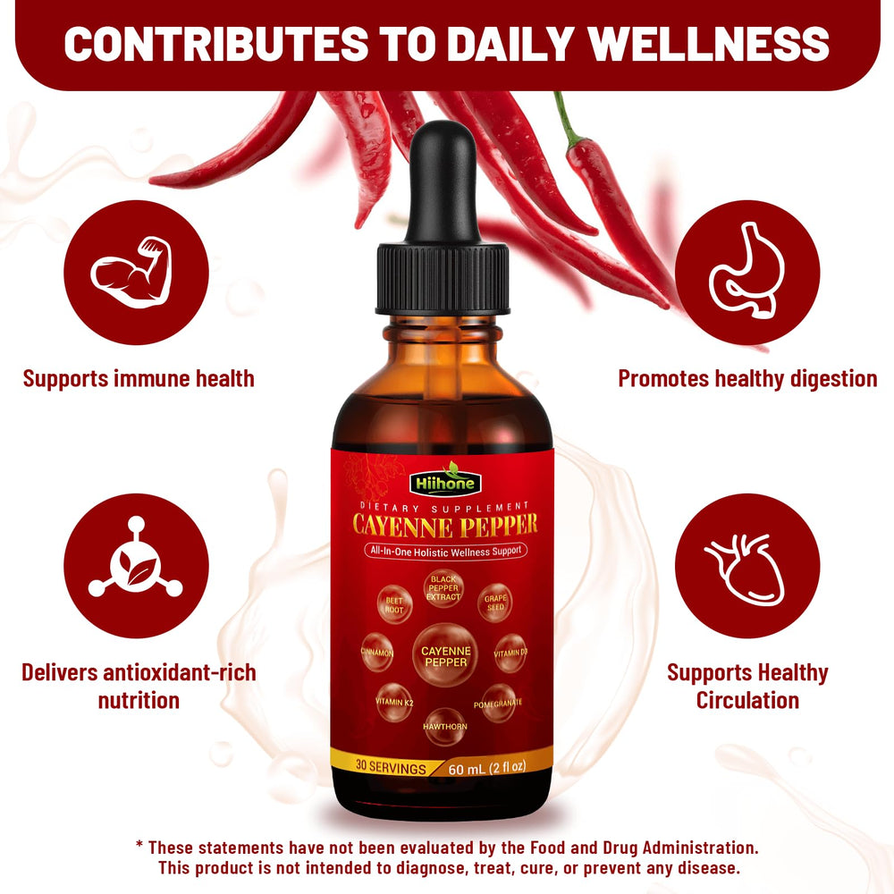 Hawthorn and black pepper extracts in the formula