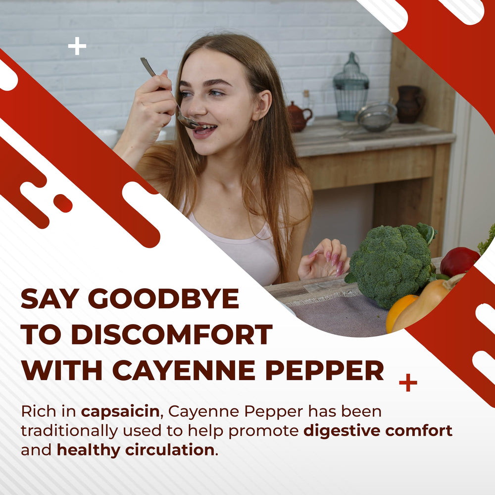Artichoke extract in Cayenne Pepper 8-in-1 Formula Non-GMO
