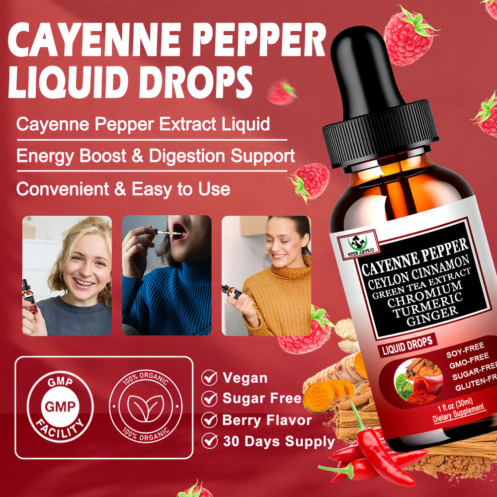 Liquid drops bottle with dropper for easy dosing