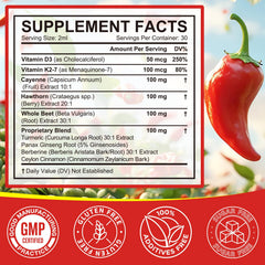 Lifestyle image of Cayenne Pepper Drops being used in daily routine