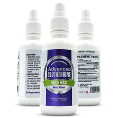 CCL Supplements Liposomal Glutathione Spray bottle front view