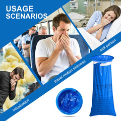 CDThinkingU portable travel pack keeps essential puke bags ready anytime