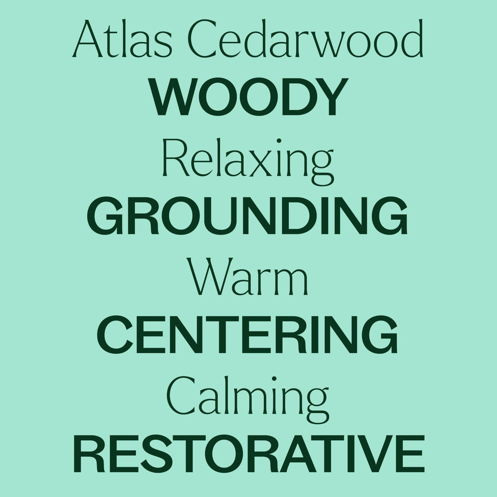 Graphic representation of Cedarwood Atlas wood oil