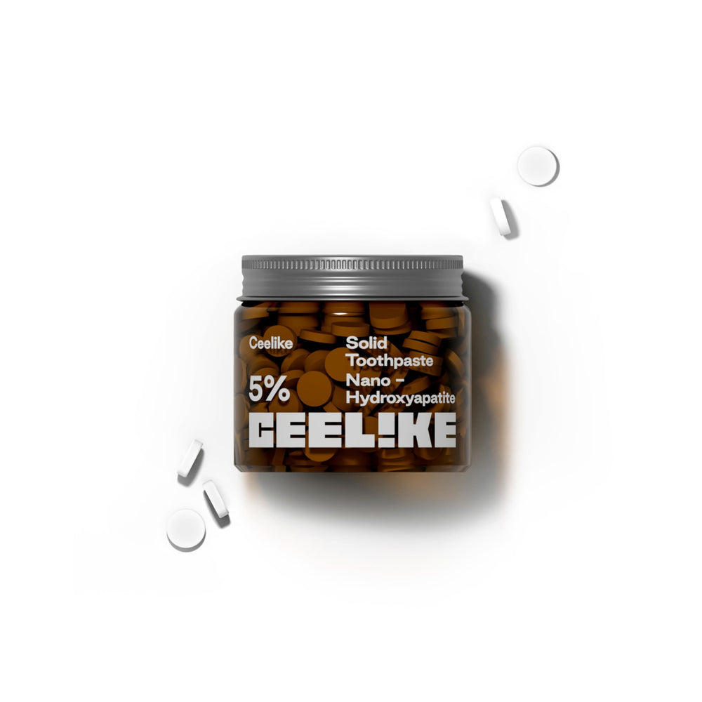 CEELIKE toothpaste tablets bottle packaging