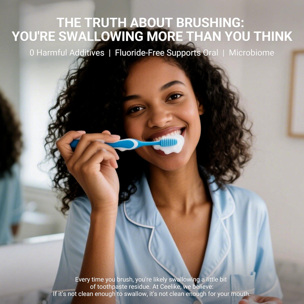 Gum protection and enamel strengthening concept