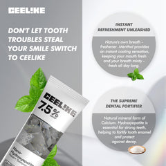 Kids CEELIKE hydroxyapatite toothpaste tube