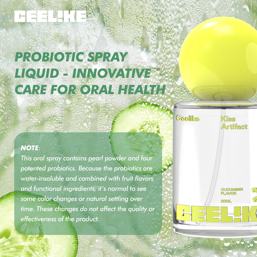 Pocket-sized CEELIKE Oral Spray design for on-the-go use