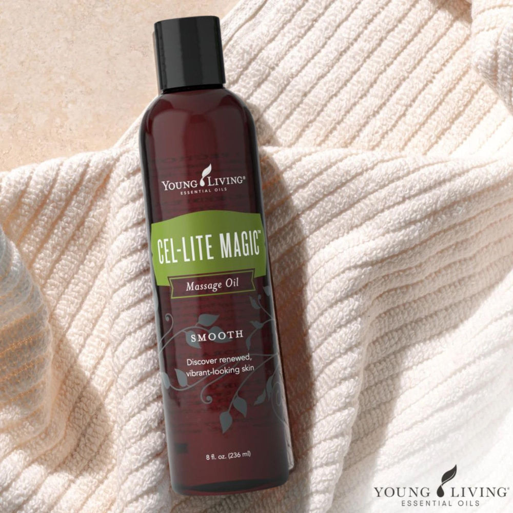 Clary Sage essential oil in Cel-Lite Massage Oil blend