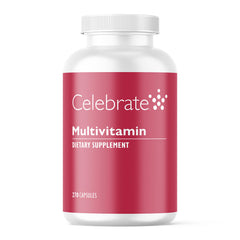 Bottle of Celebrate Vitamins Bariatric Multivitamin Iron Free with 270 capsules