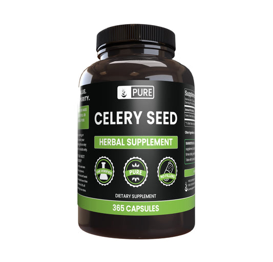 Celery seed capsules – 365 count, no fillers