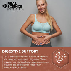 Digestive enzymes and minerals found in Celi-Act Miracle