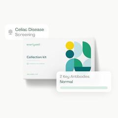 At-home blood sample collection for the celiac test