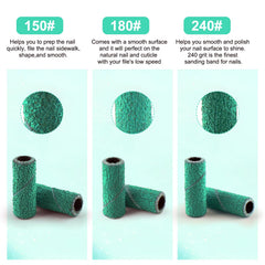 Cellentool 3.1mm mandrel close-up shows compatibility with most nail drills.