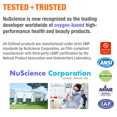 Label shows gluten-free, thiaminase-free and non-GMO ingredients