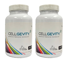 Cellgevity bottle label highlighting RiboCeine