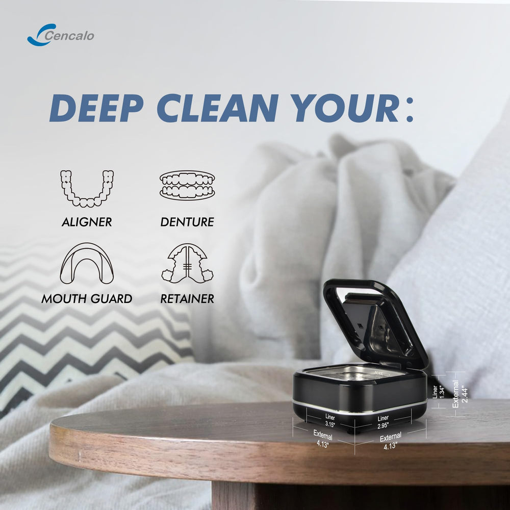 180ml cleaning pod for retainers, aligners and mouth guards