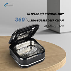 Ultrasonic cleaning action at 42kHz