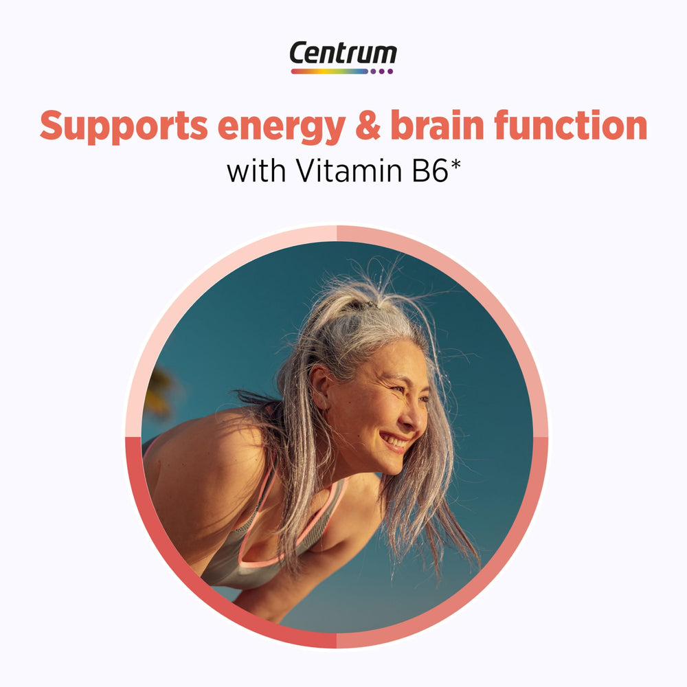 Centrum KSM-66 Ashwagandha capsule visual for stress relief concept