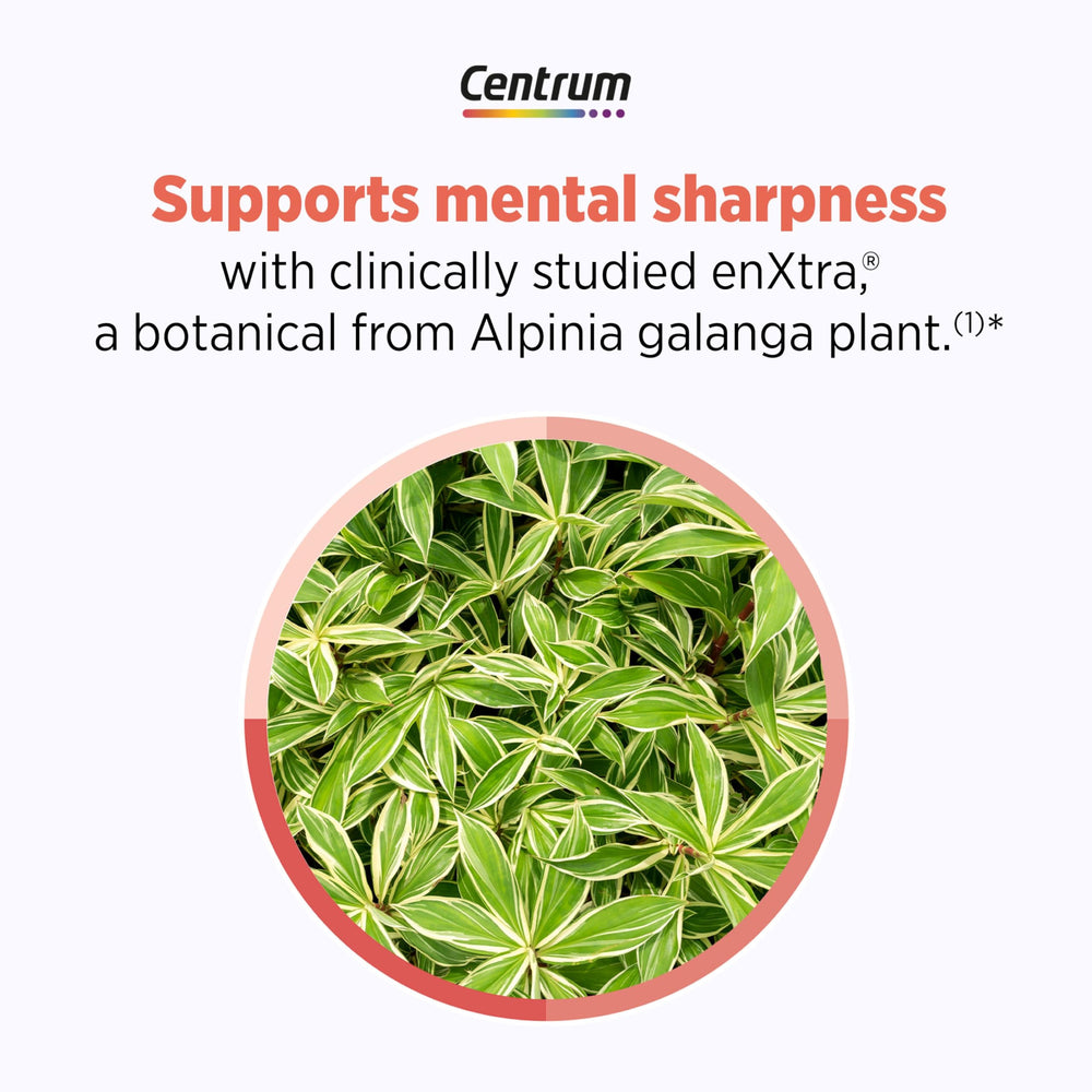 Centrum Vitamin B6 icon with brain function and energy support