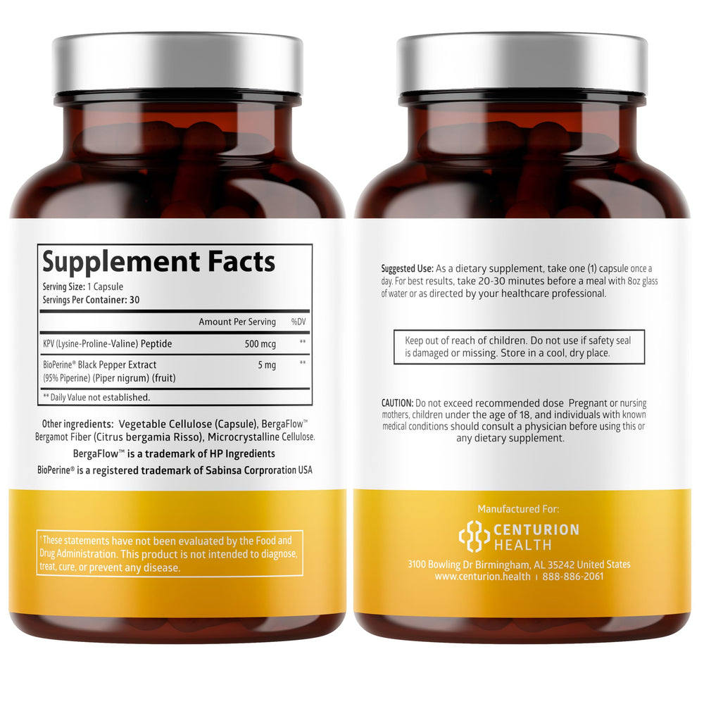 Key ingredients: Lysine, Proline, Valine peptide complex