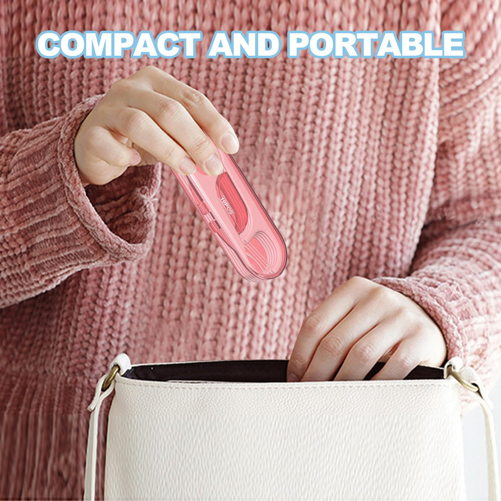 All components together: floss dispenser and case