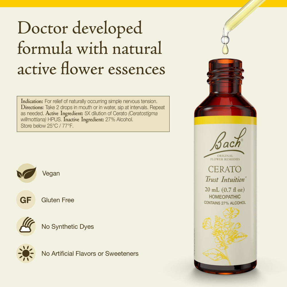 Cerato emotional balance flower remedy illustration