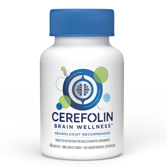 Bottle of Cerefolin Brain Wellness supplement