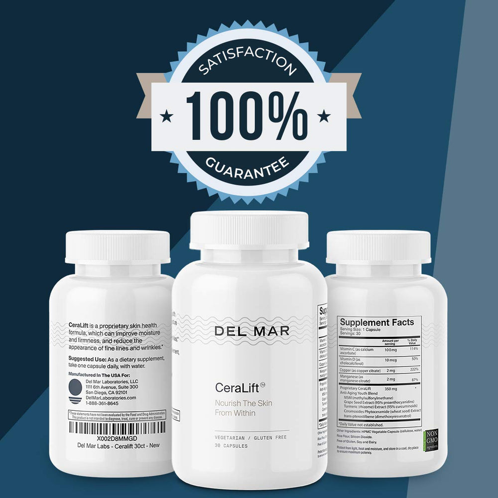 Doctor-formulated anti-aging supplement concept illustration