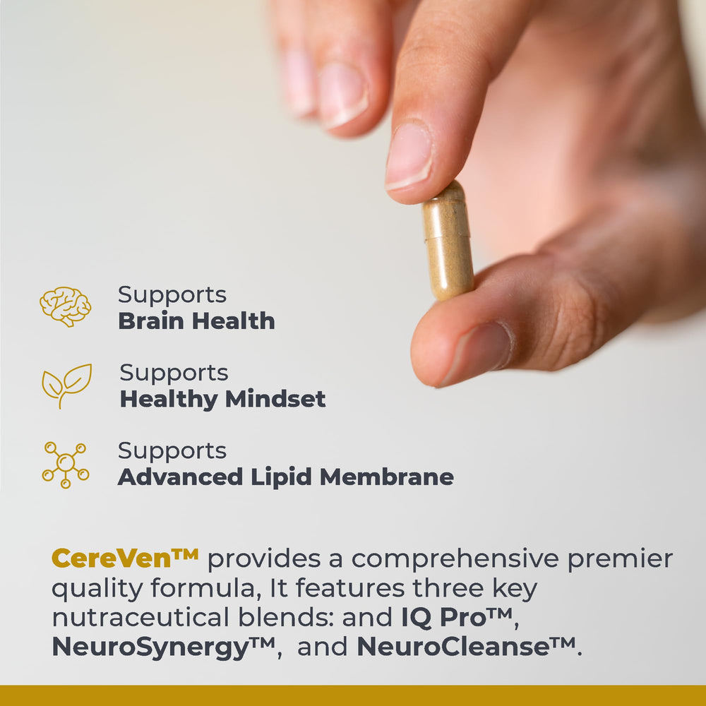 Illustration of daily use: one CereVen capsule