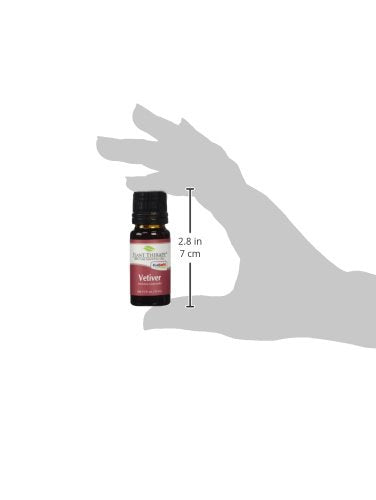 Certified aromatherapist assisting customer with vetiver oil