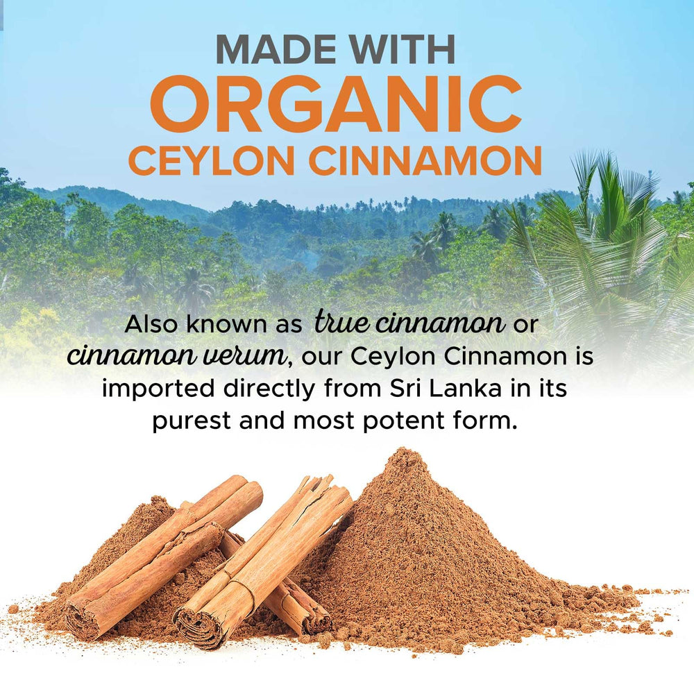 USA bottled Ceylon Cinnamon Capsules packaging