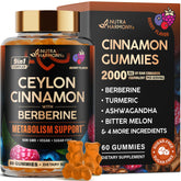 Ceylon Cinnamon Gummies bottle front label