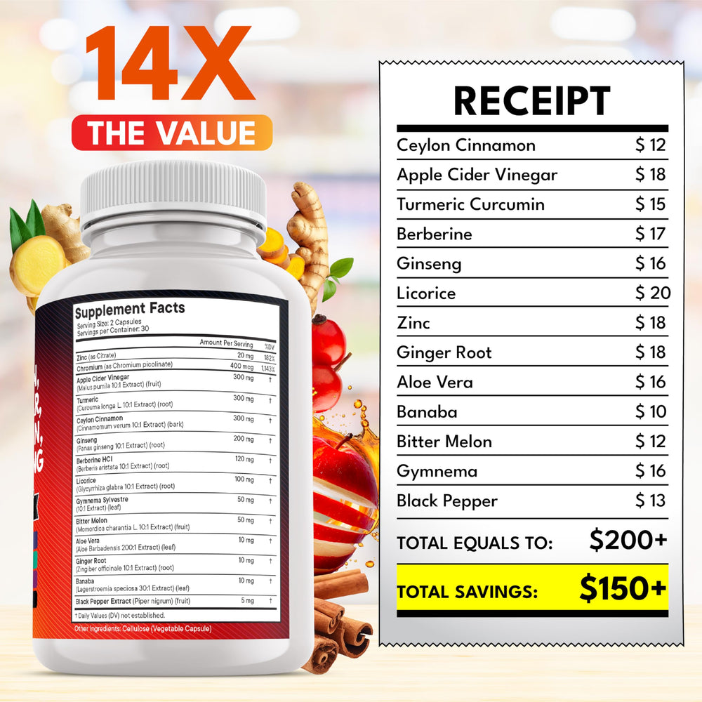 Ginseng and Berberine components featured on packaging