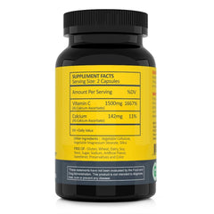 Kosher certification label on CGM Labs Vitamin C supplement