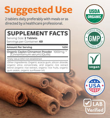 cGMP manufacturing facility with Ceylon Cinnamon pills